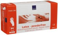 Handske Latex opudrad M 100/fp UTGR